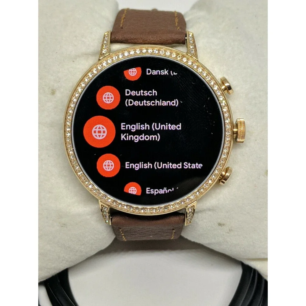 Fossil Gen 4 Authentic Genuine Digital Smart Watch FTW6015 BK243